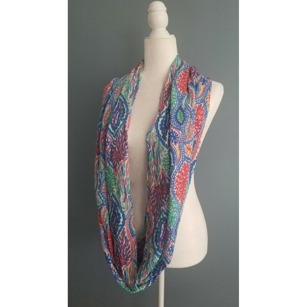Lilly Pulitzer Let Minnow Infinity Scarf - Picture 8 of 9